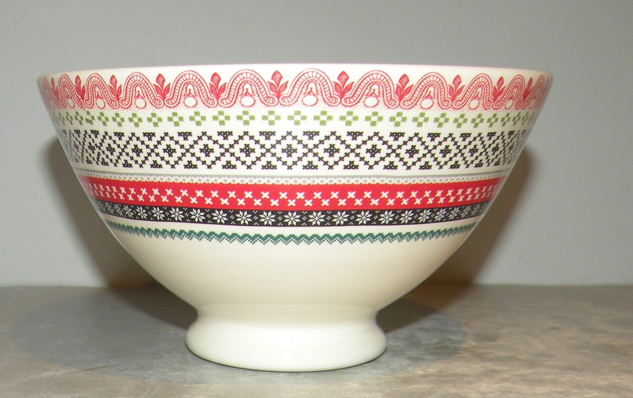 Large Coffee Bowl  Hiver Scandinave