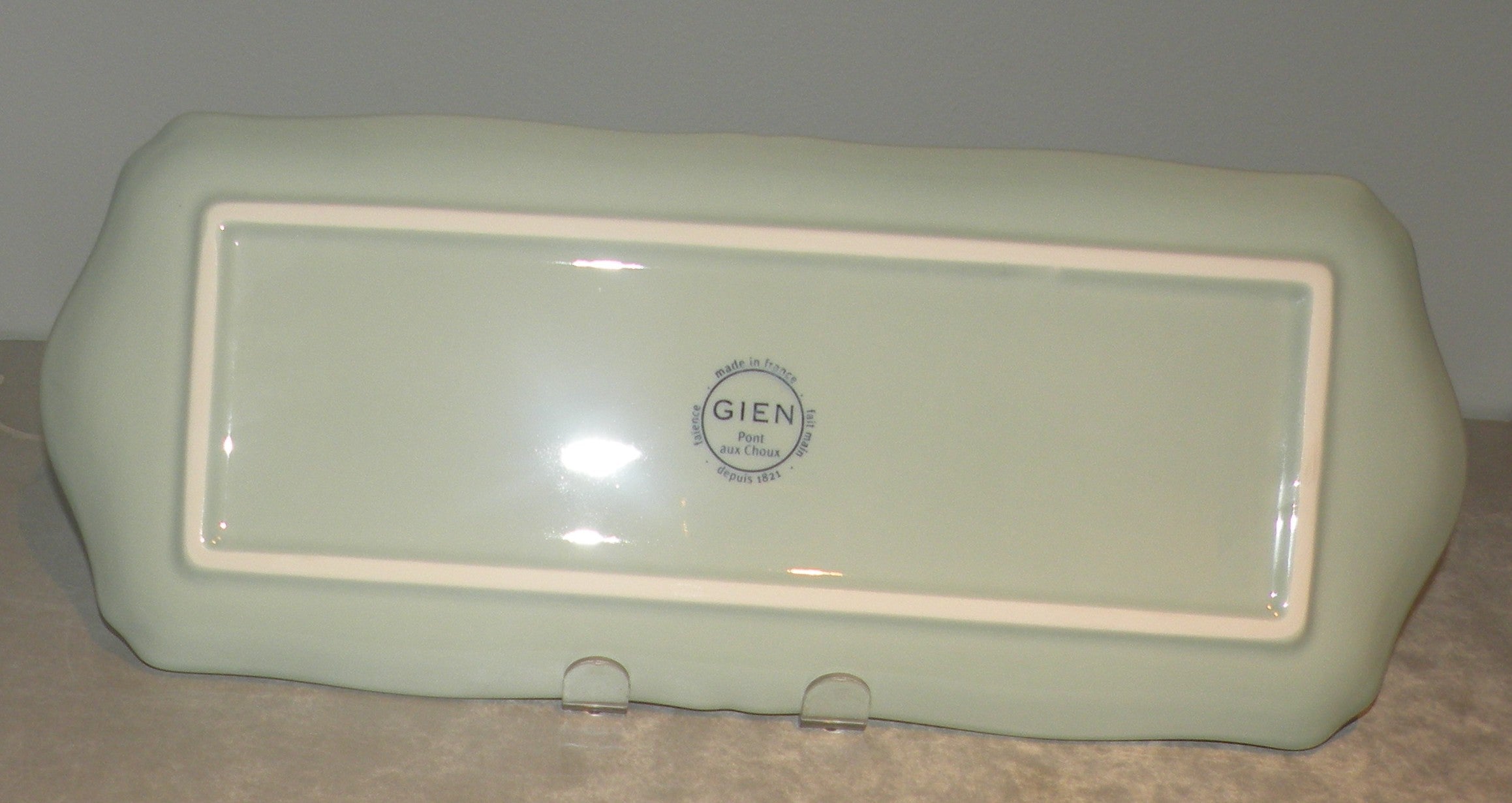 Oblong Serving Tray, Pont Aux Choux Celadon