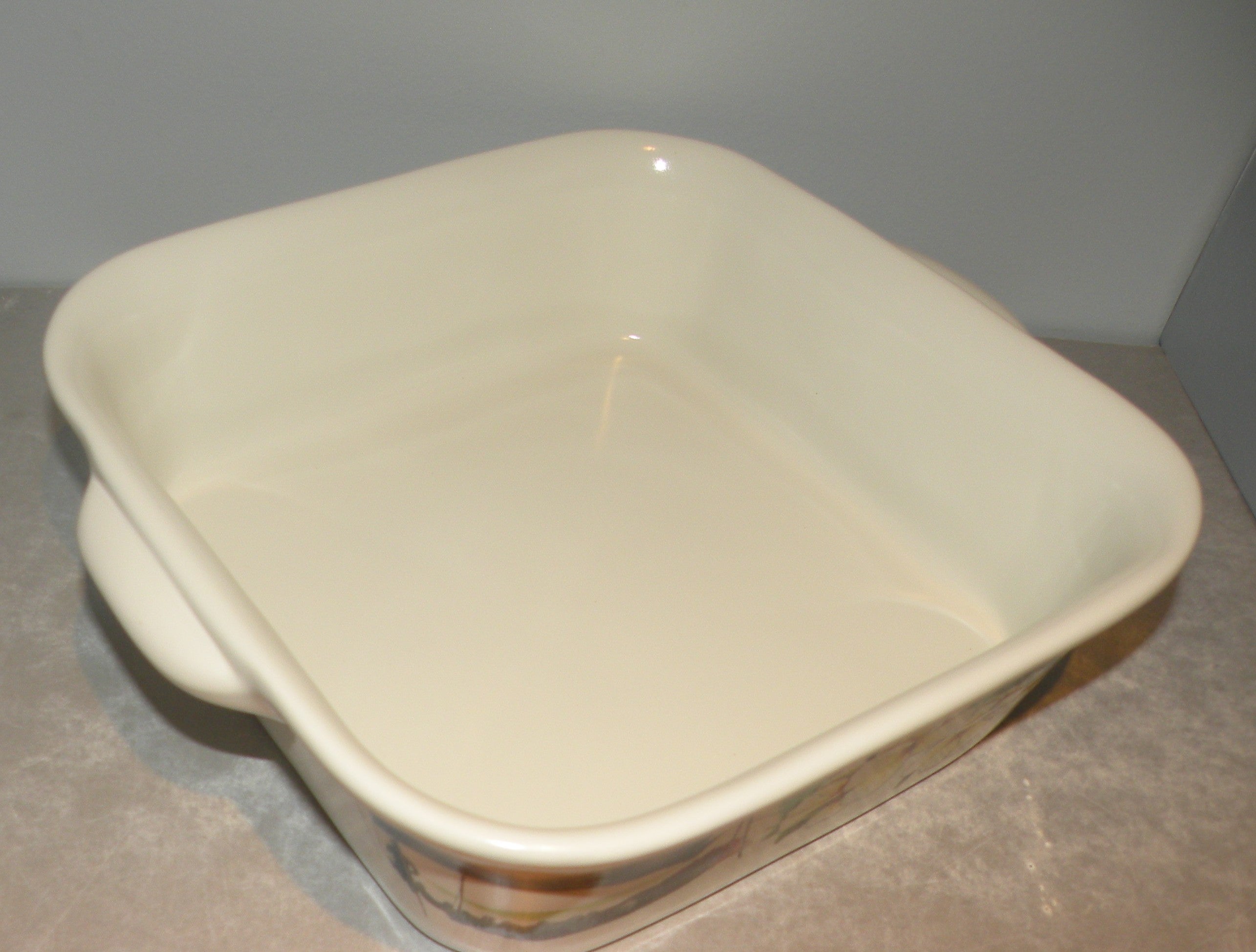 Square baking dish, Route des Indes