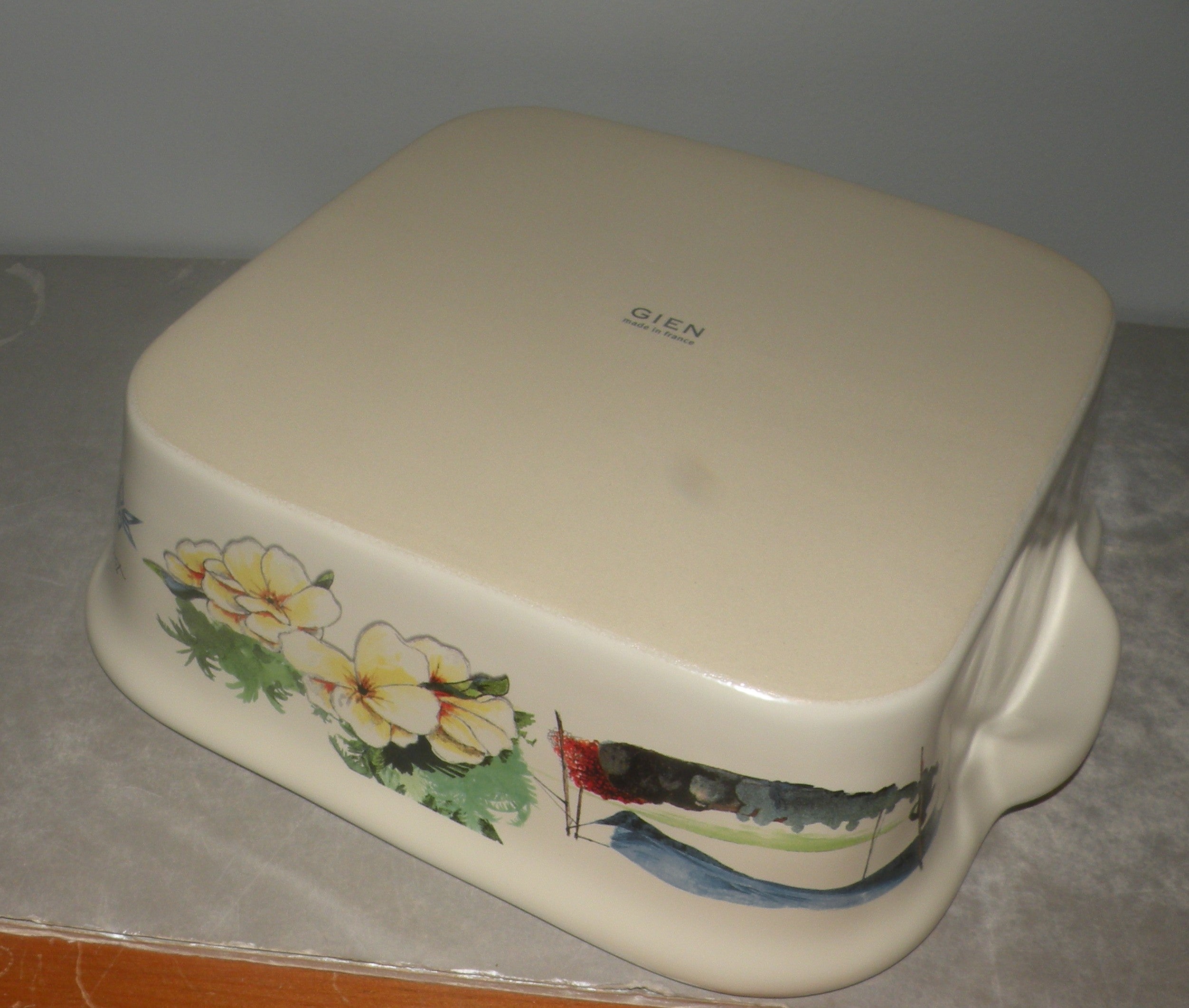 Square baking dish, Route des Indes