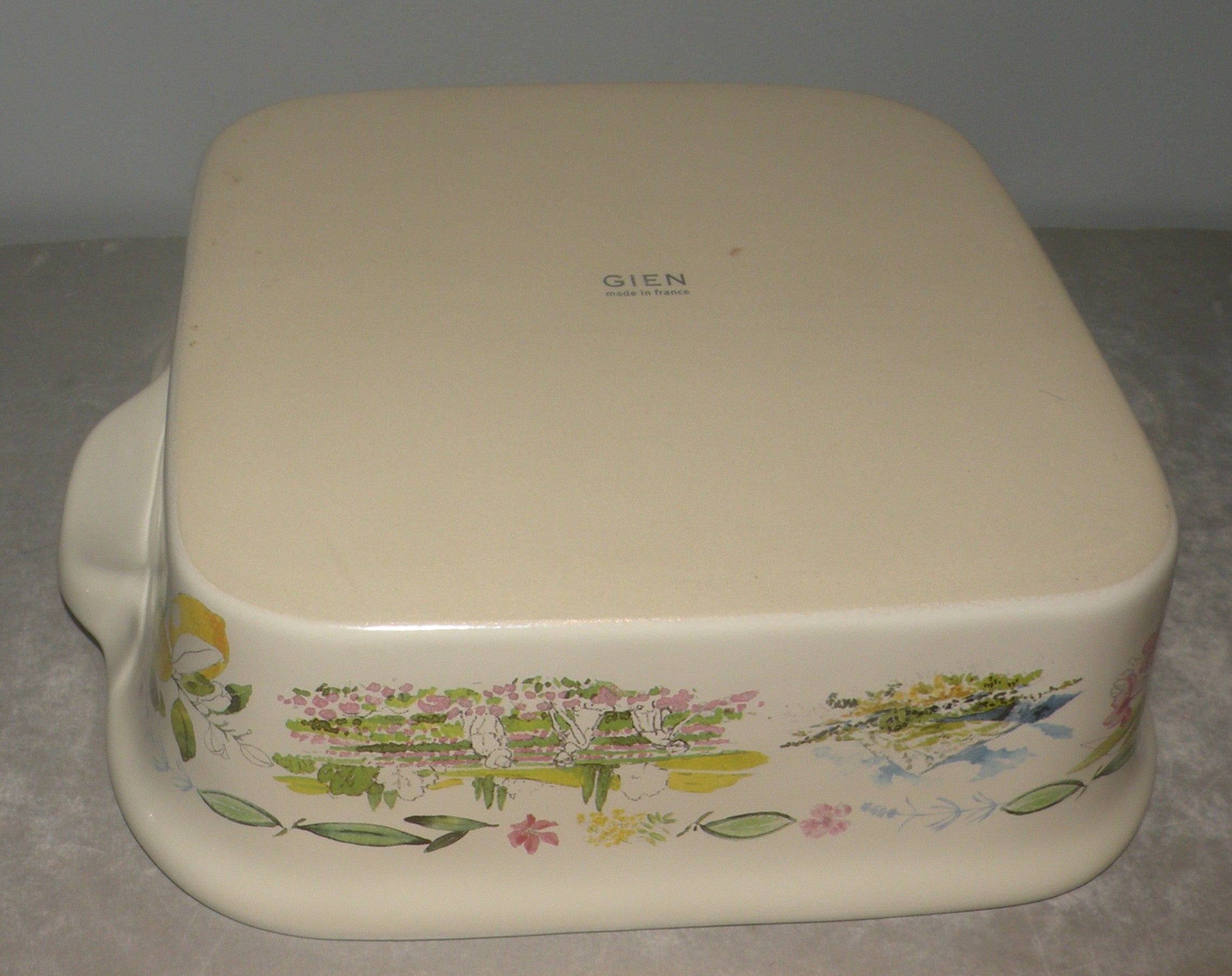 Square baking dish, Provence