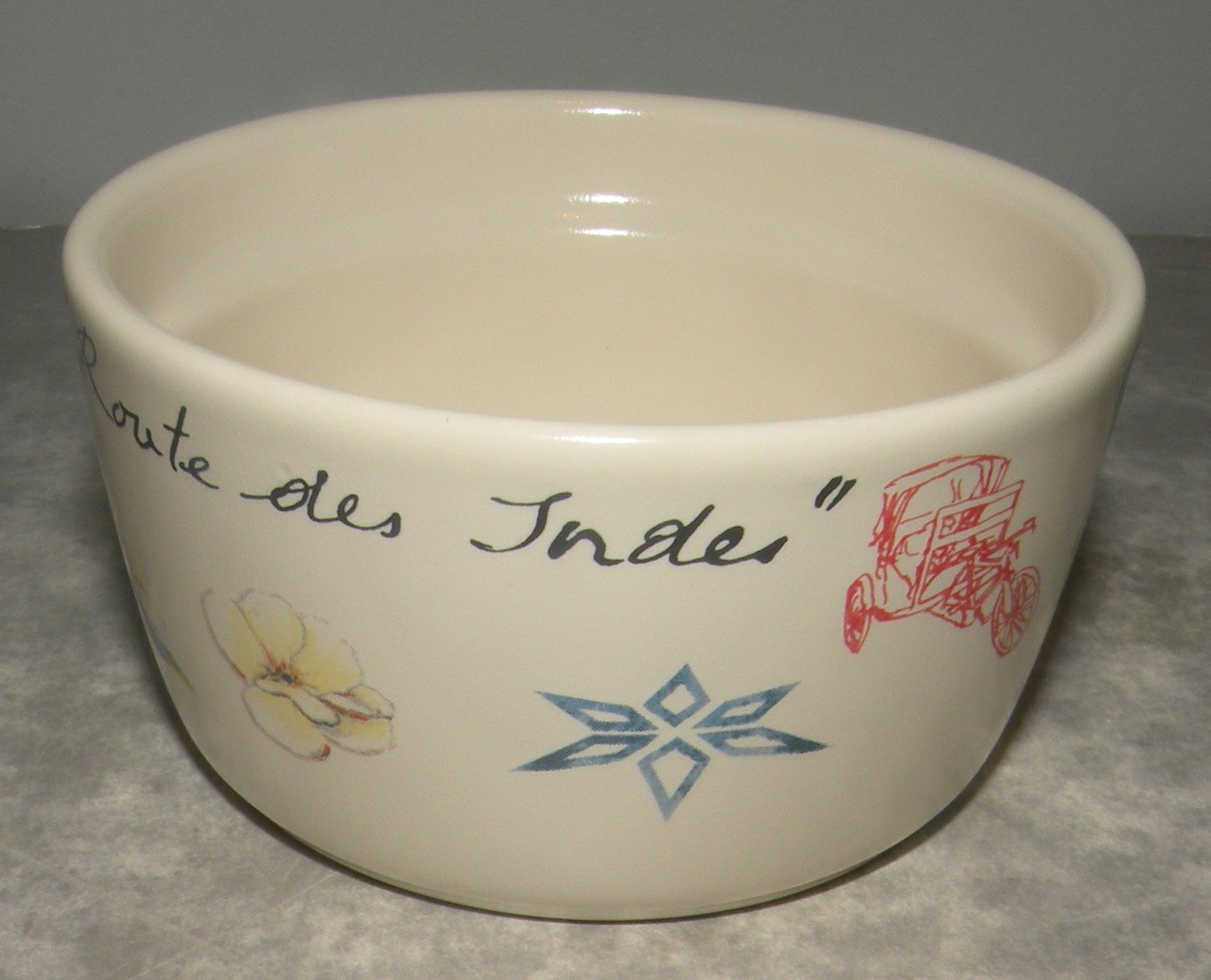 Ramekin, Route des Indes