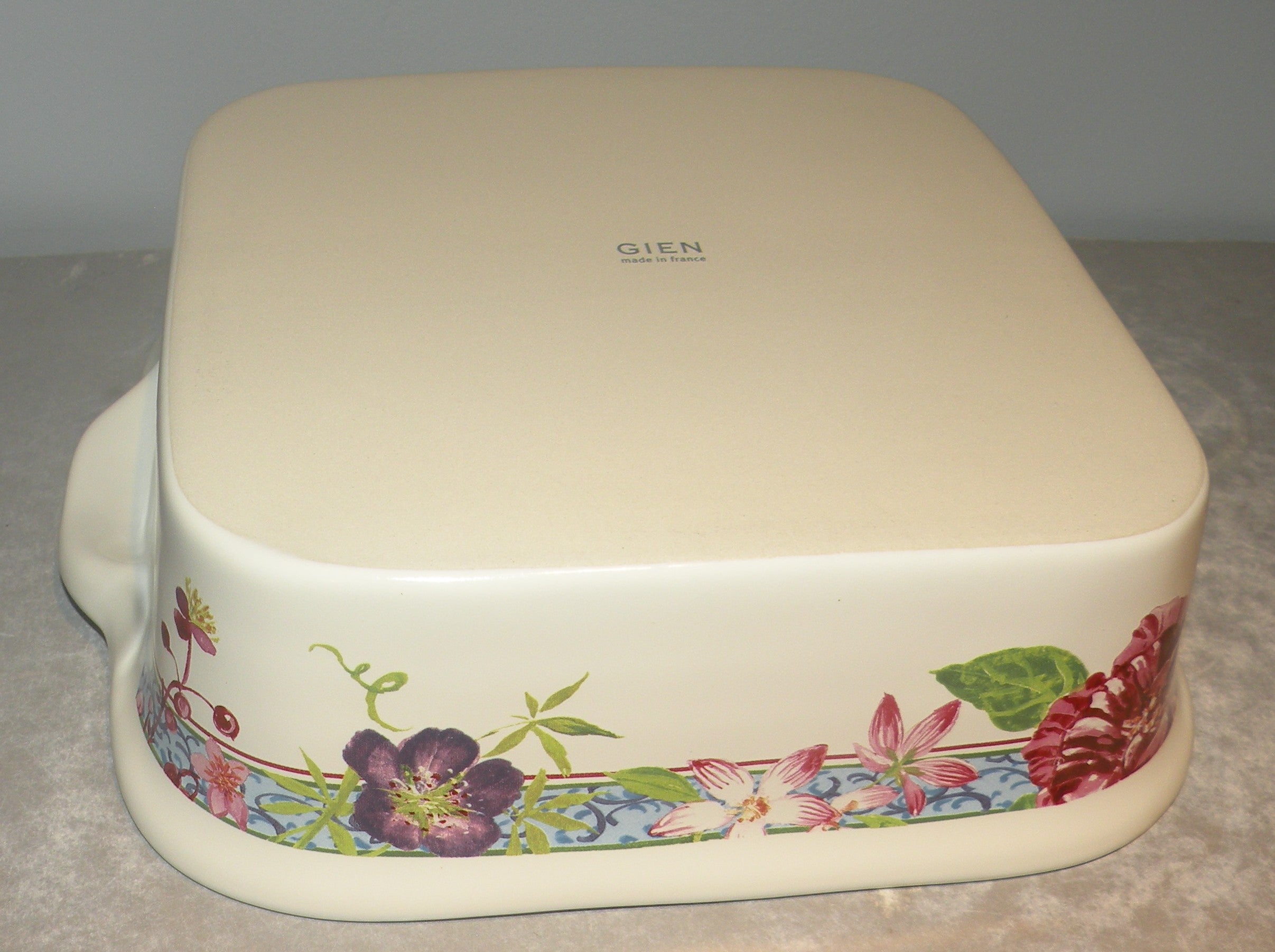 Square baking dish, Millefleurs