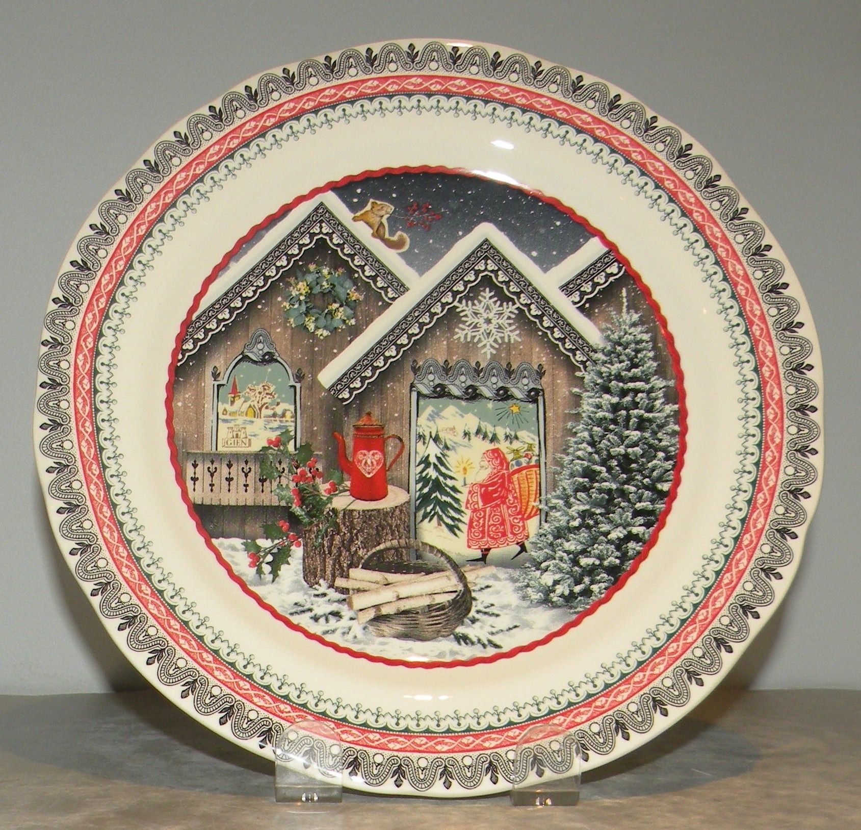 Dessert Plate Noel 2024