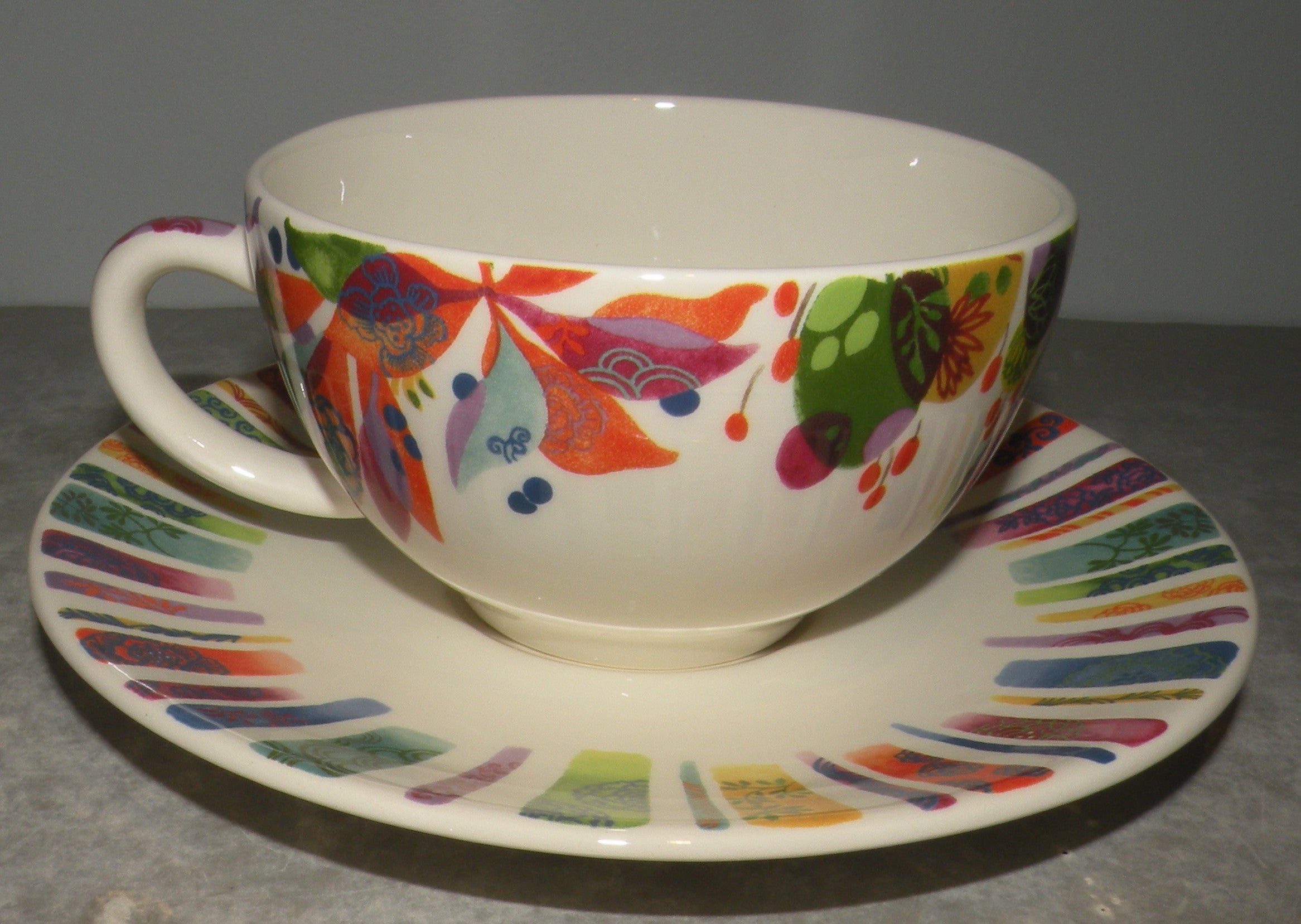 Breakfast Cup & Saucer, Eden