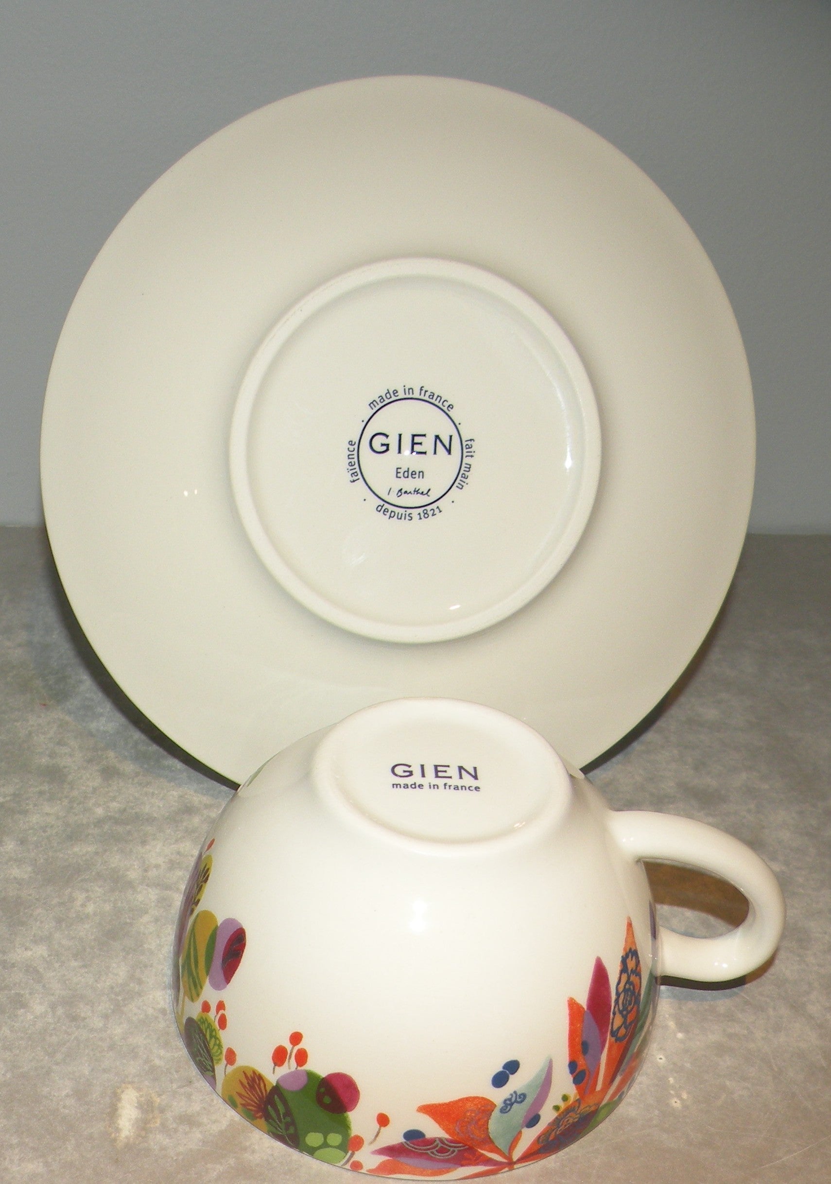 Breakfast Cup & Saucer, Eden