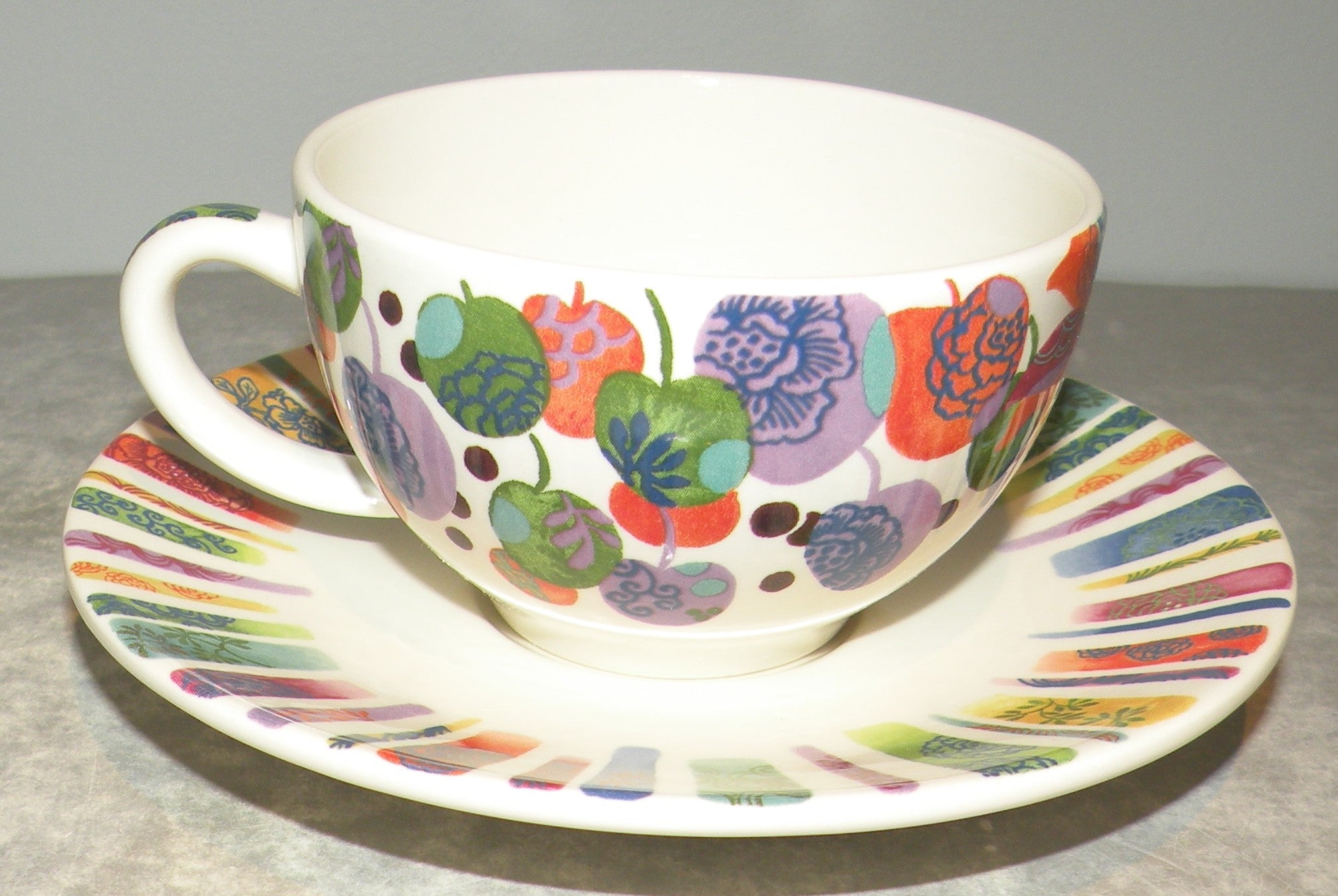 Tea Cup & Saucer, Eden