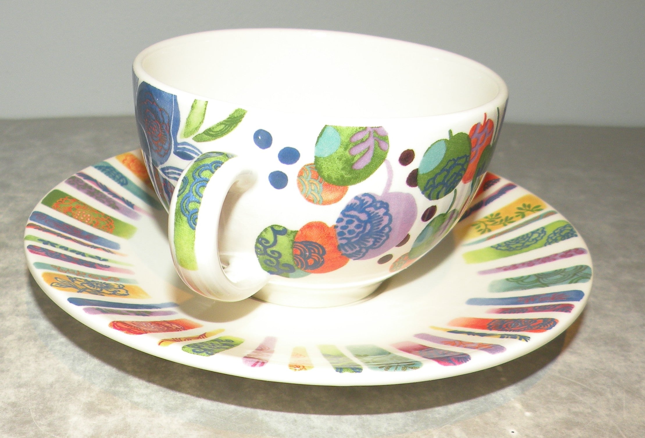 Tea Cup & Saucer, Eden