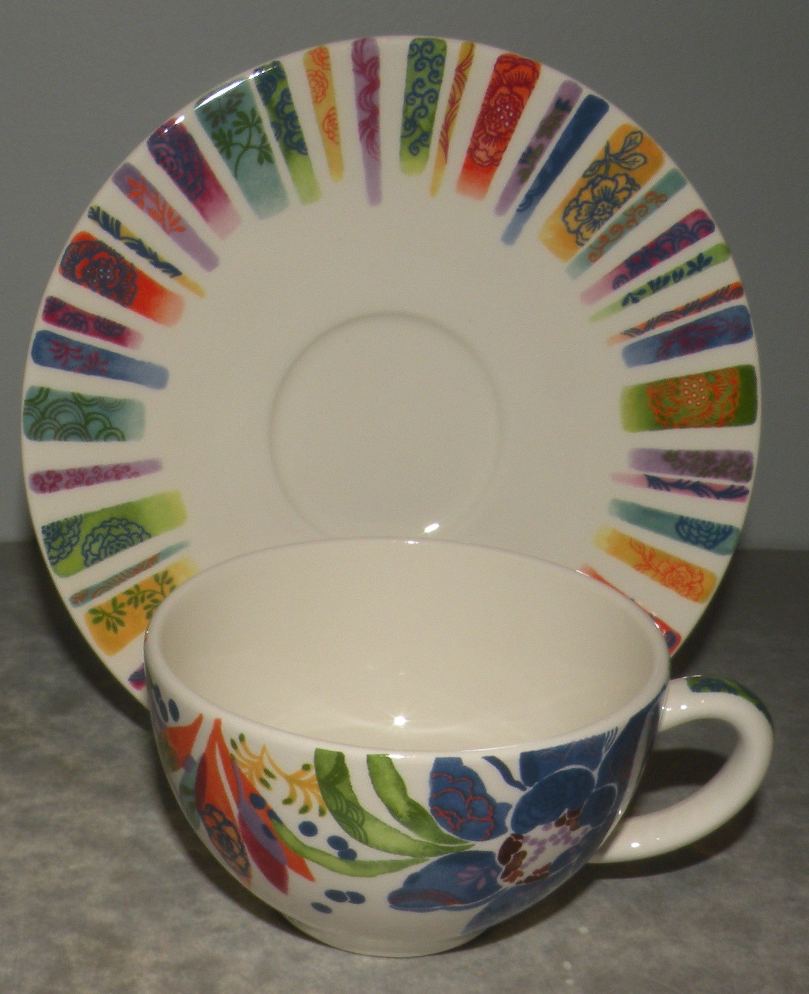 Tea Cup & Saucer, Eden