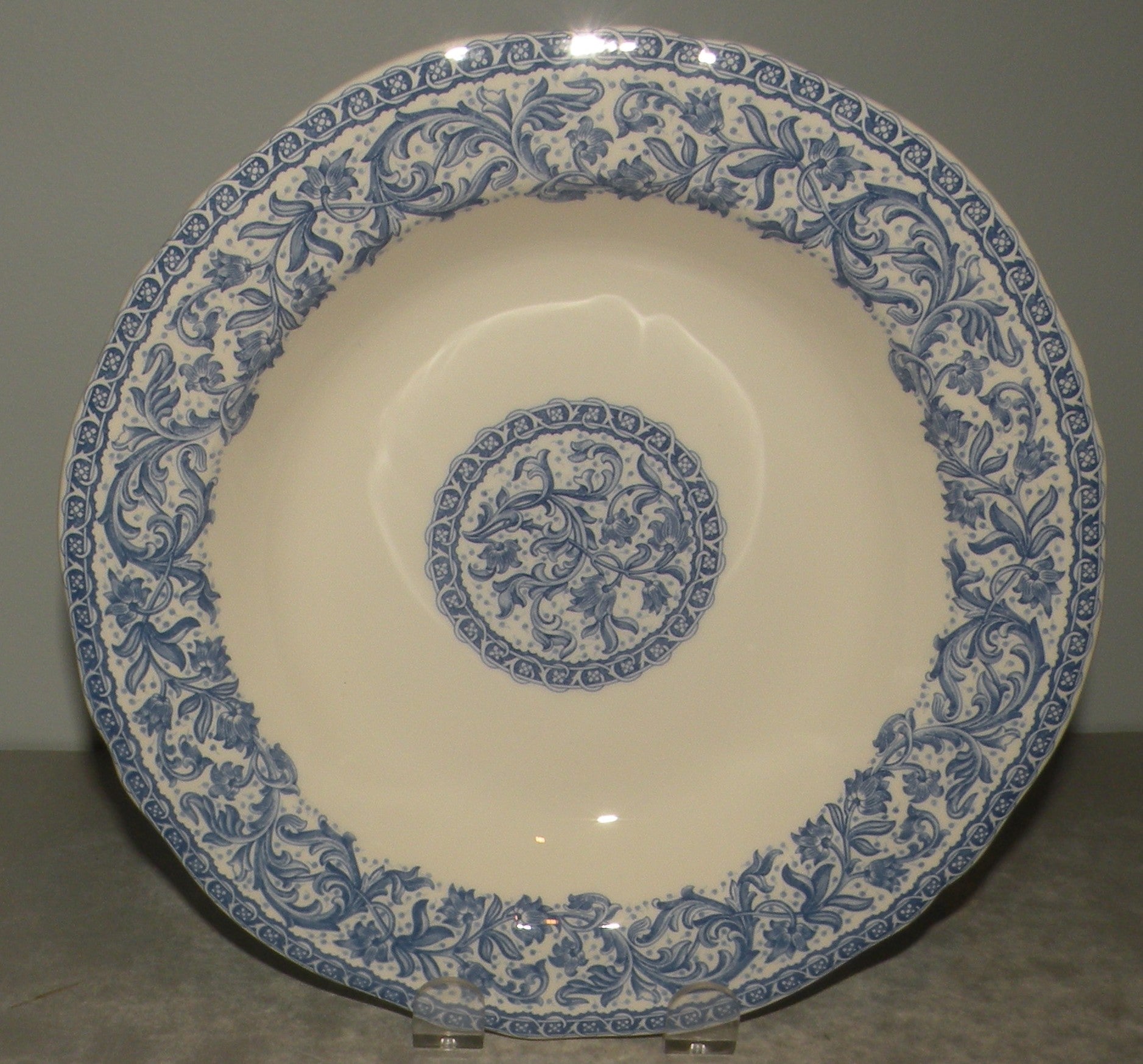 Rim Soup Plate, Rouen 37