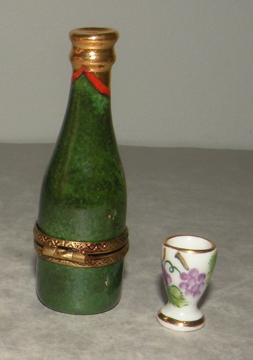 Bottle of Champagne Limoges Box number 87