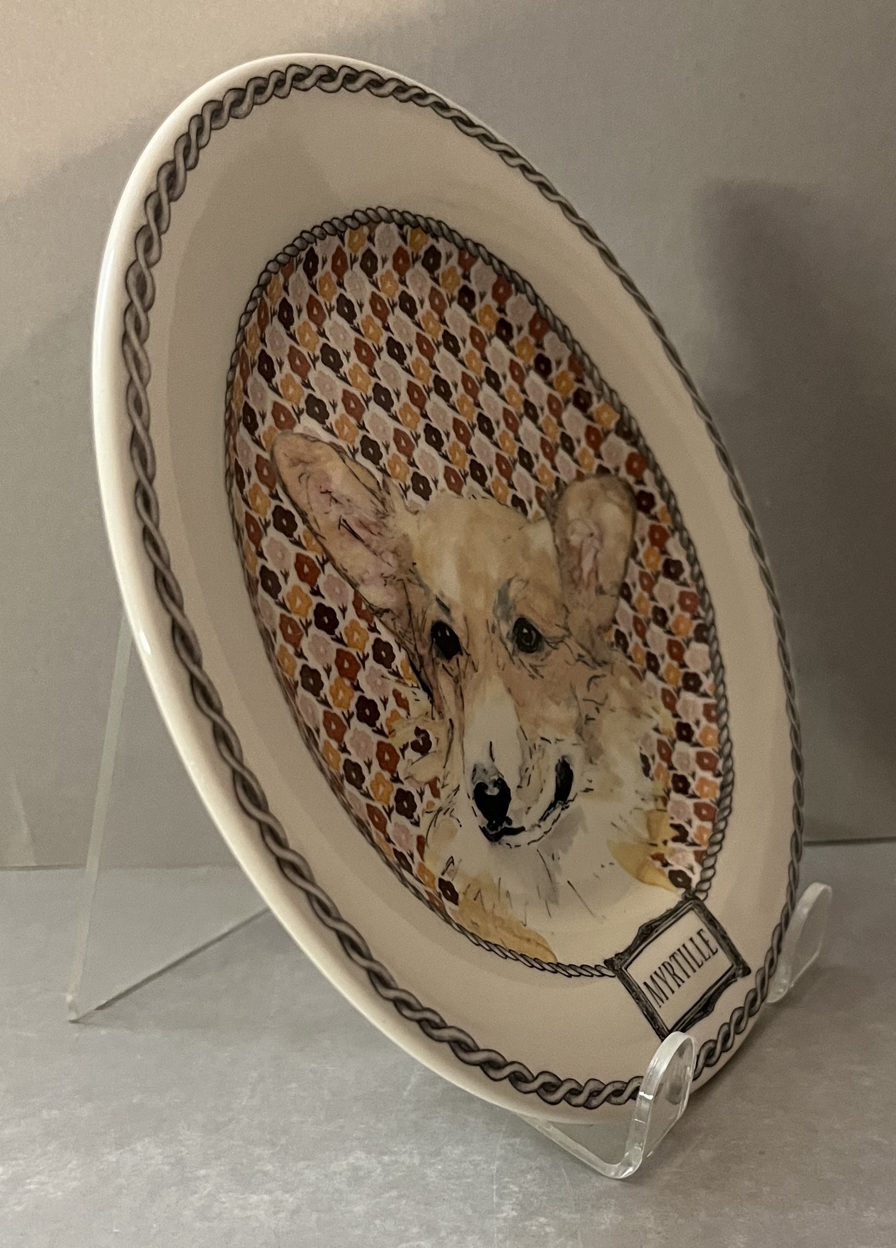 Bread & Butter Plate Myrtille, Darling Dog