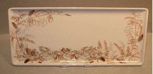 Oblong Serving Tray Feuillages , Sologne