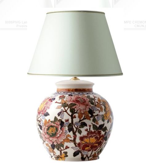 Cremone Lamp , Pivoines