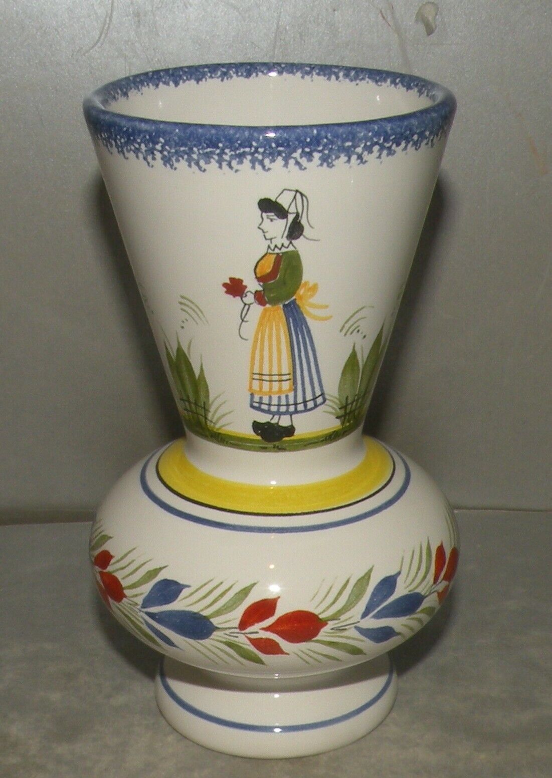 Small vase with a Woman , Henriot