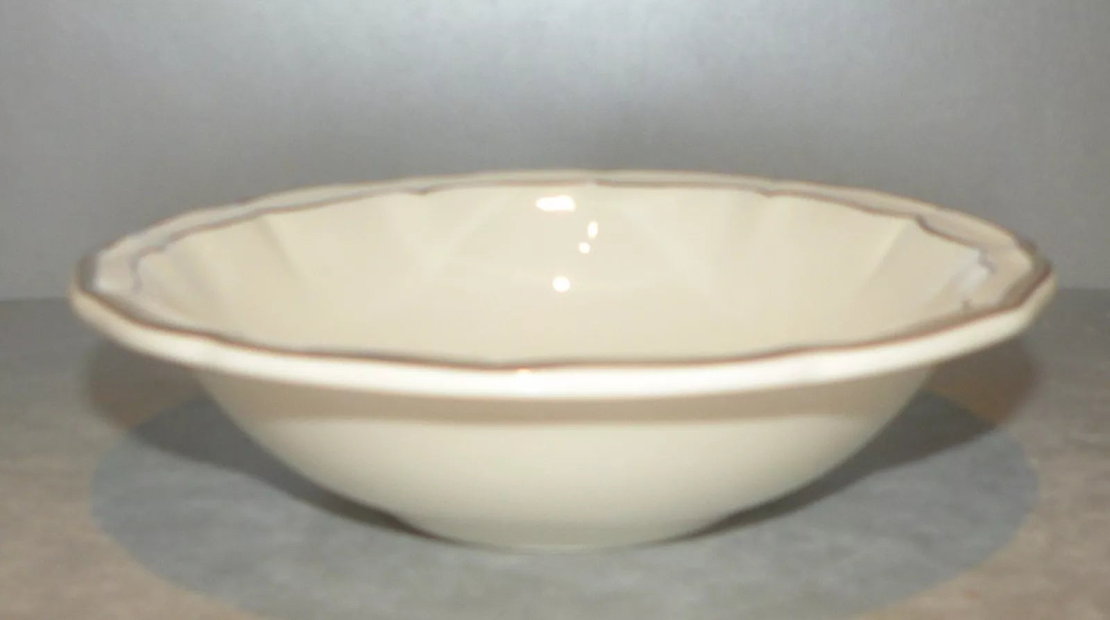 Cereal Bowl, Filet Taupe