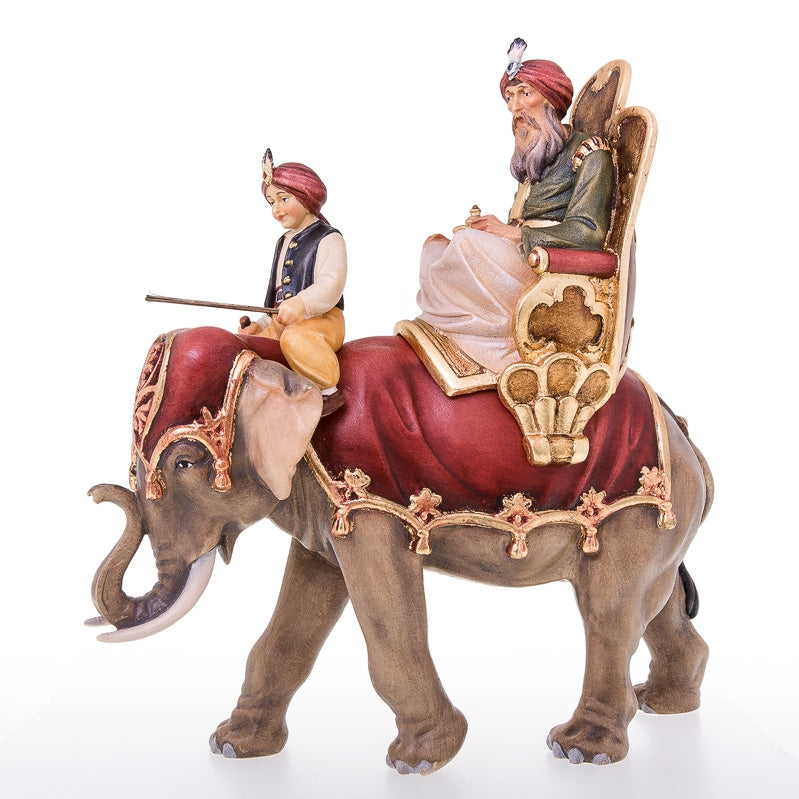 Wise Man with elefant and driver 10150-96B , Rupert