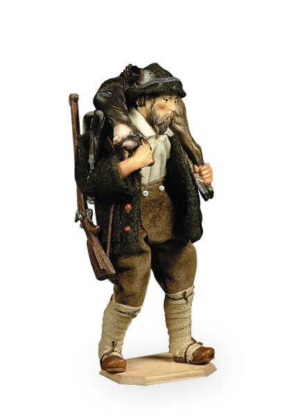 Hunter with chamois - Folk nativity dressed- 10901-530