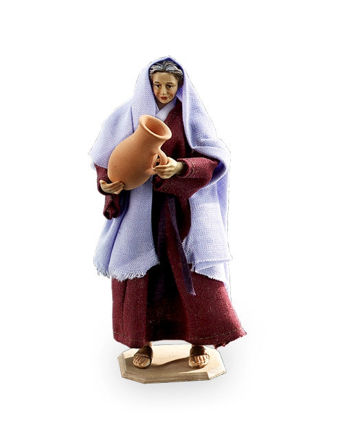 Grandmother with water-jug - Oriental nativity dressed -  10903-481