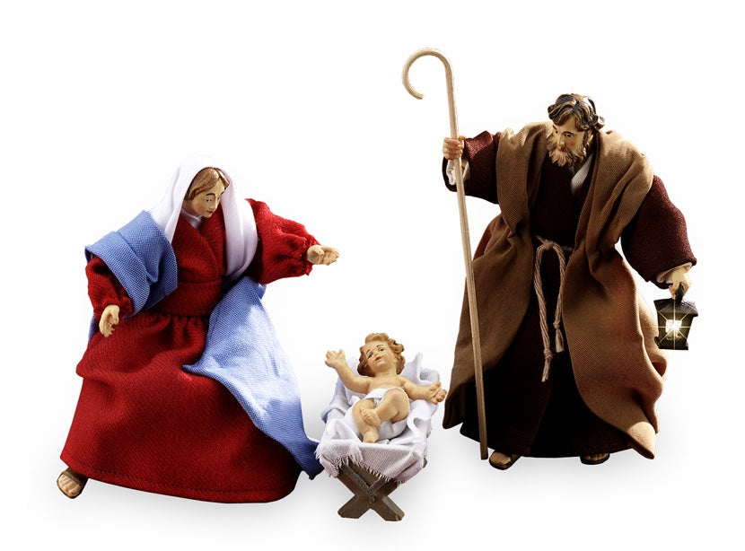 Holy Family 3 pieces - Oriental nativity dressed- 10903-S3