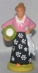 woman carrying cauliflower, Fouque, 6 cm