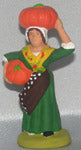 Woman carrying  pumkins, Fouque, 6 cm