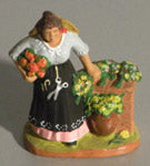 Flower girl with Stall , Fouque , 9 cm