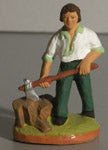 Woodcutter, Fouque , 9 cm