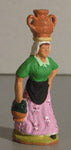 Woman carrying jars, Fouque, 9 cm