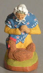 Praying woman, Fouque, 9 cm