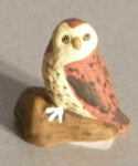 Barn-owl, Fouque, 9 cm