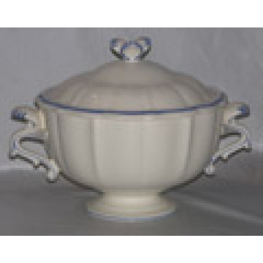 Soup Tureen ,  Filets Hand Painted