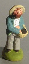 The olives gatherer - Man, Didier, 4 cm
