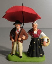 The couple at the umbrella, Didier, 6 cm