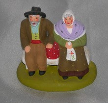 The couple on the bench, Didier, 6 cm