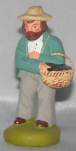 The olives gatherer - Man, Didier, 6 cm