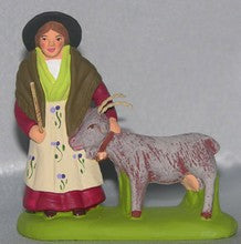 The women with a goats, Didier, 6 cm