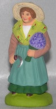 Woman carrying lavender, Didier, 6 cm