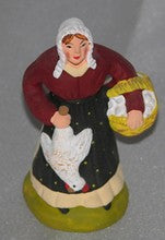 The woman with hen, Didier, 6 cm