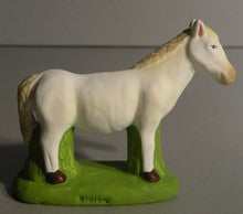 white horse, Didier, 6-7 cm