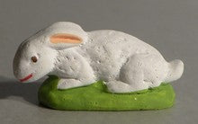 Lying rabbit, Didier, 6-7cm