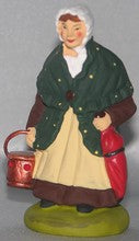 Woman with foot warmer, Didier, 10 cm