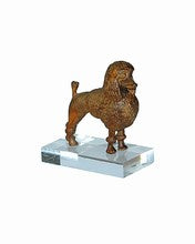 Poodle with pedestal, 00503, Lepi