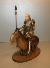 Don Quichotte on horse with pedestral, 00613-Q, Lepi