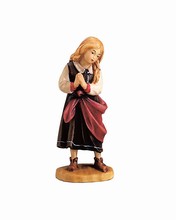 Girl Praying, Folkloristic