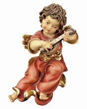Baroque Angel with Mandolin, 10251-B, Angels