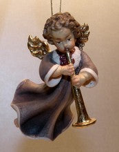 Angel with fanfare for hanging, 10258-HC, Angels