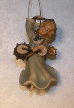 Angel with drum for hanging, 10258-HG, Angels