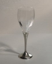 Venetian Water Glass #140660, Potsainiers Hutois Pewter