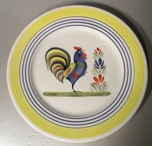 Luncheon Plate, Henriot Coq